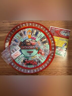 Cars2 Monopoly Board Game
